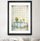 Bath Time by Maja Lindberg on GIANT ART - multicolor urban/pop surrealism; children