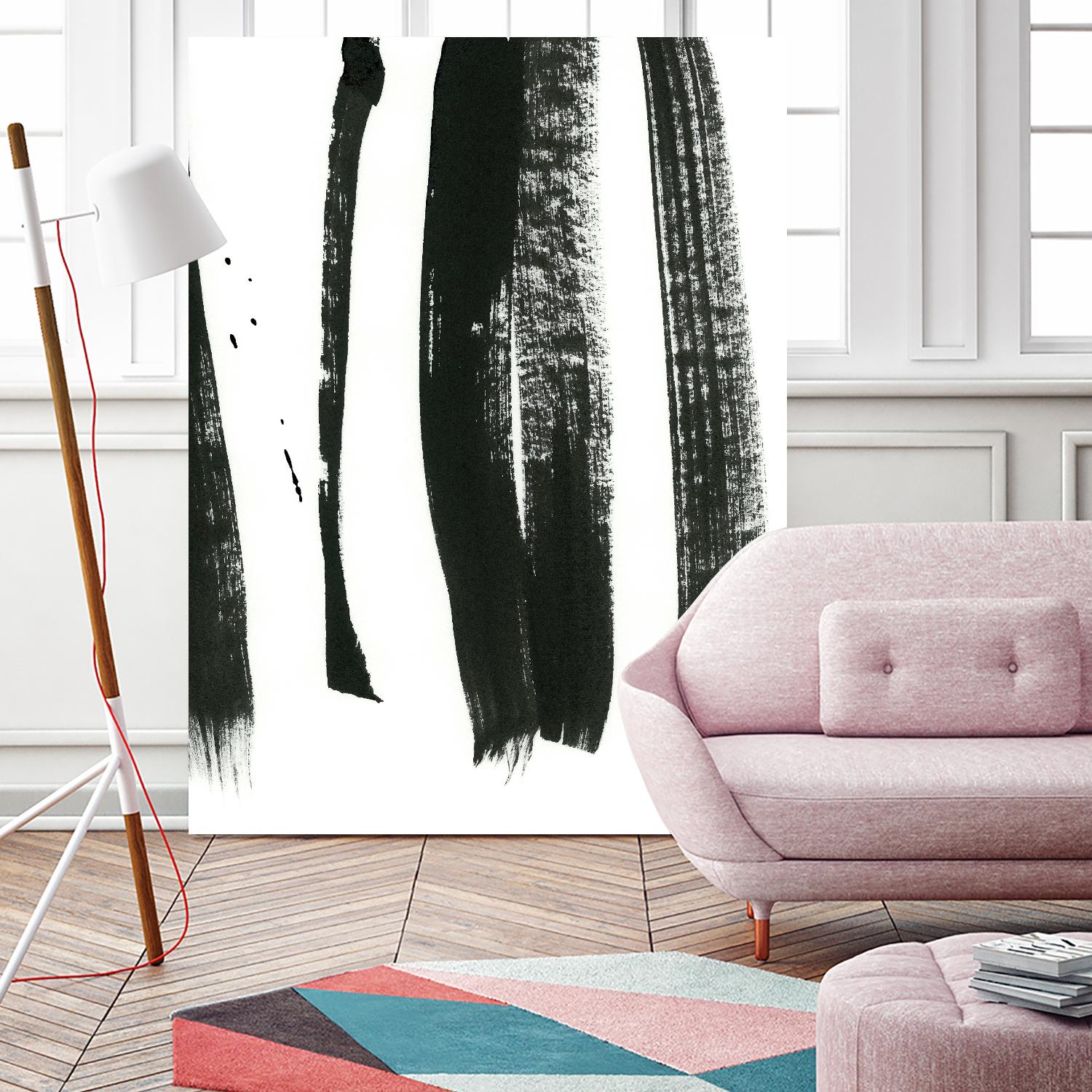 Black on White 3 by Iris Lehnhardt on GIANT ART - multicolor abstracts; contemporary