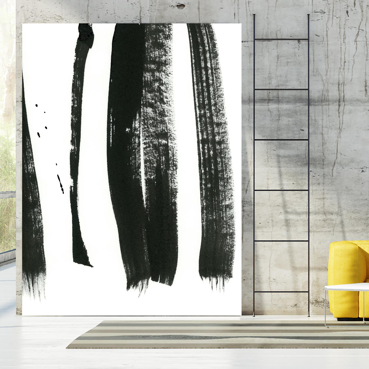 Black on White 3 by Iris Lehnhardt on GIANT ART - multicolor abstracts; contemporary