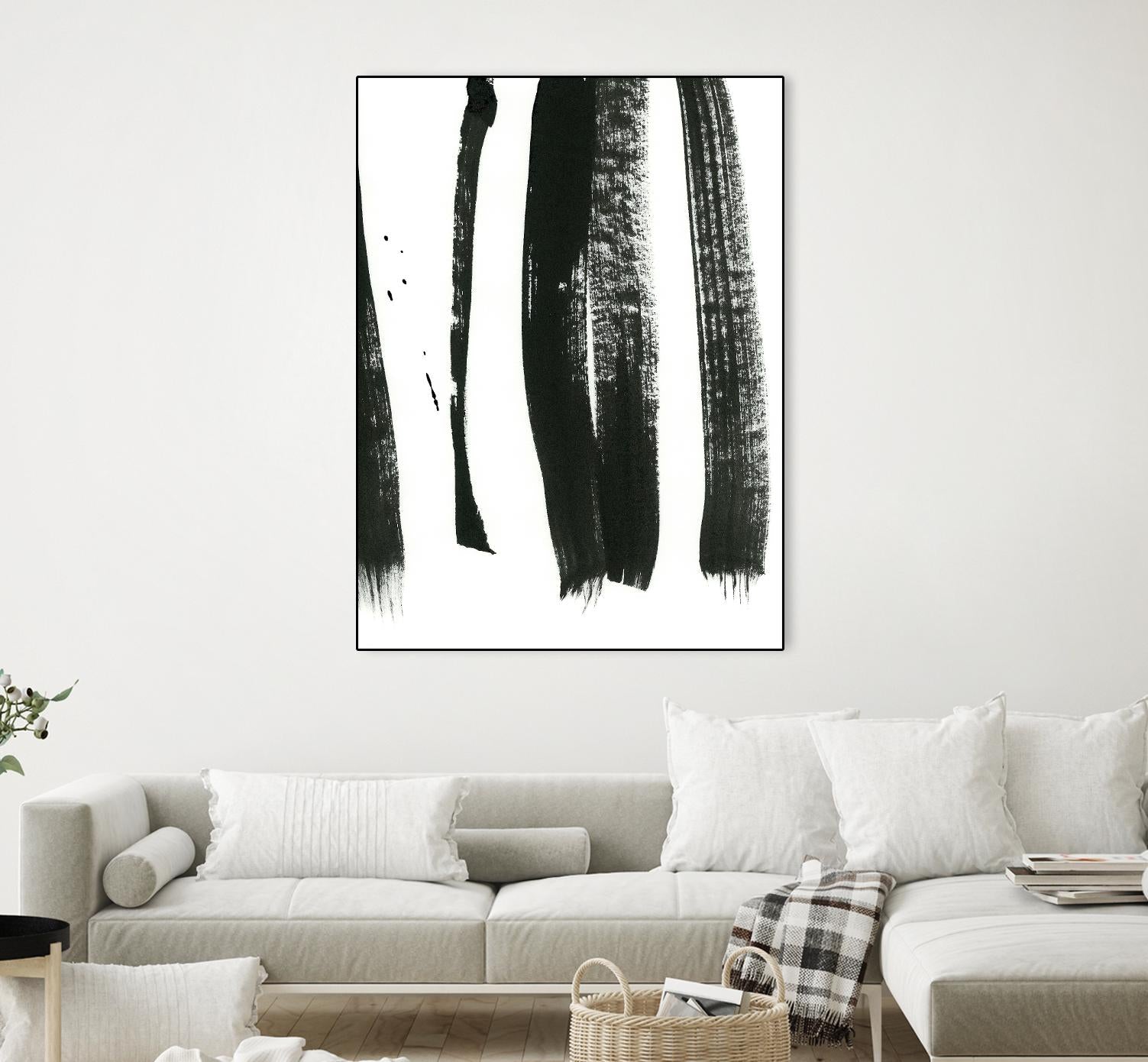 Black on White 3 by Iris Lehnhardt on GIANT ART - multicolor abstracts; contemporary
