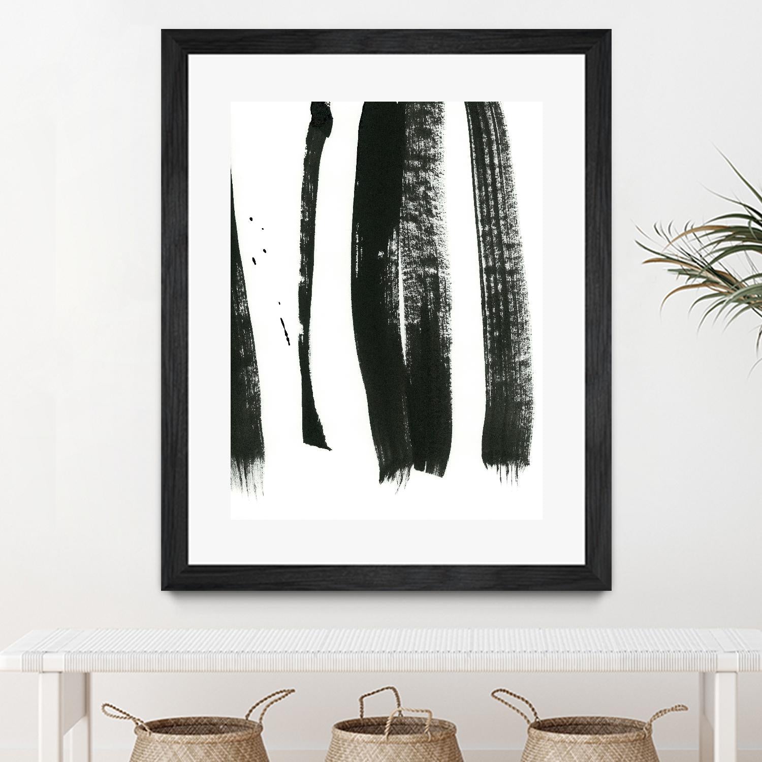 Black on White 3 by Iris Lehnhardt on GIANT ART - multicolor abstracts; contemporary
