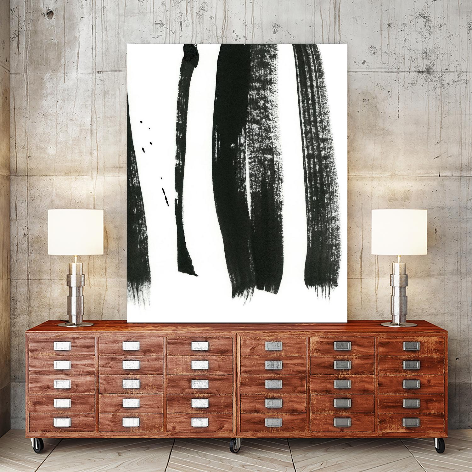 Black on White 3 by Iris Lehnhardt on GIANT ART - multicolor abstracts; contemporary