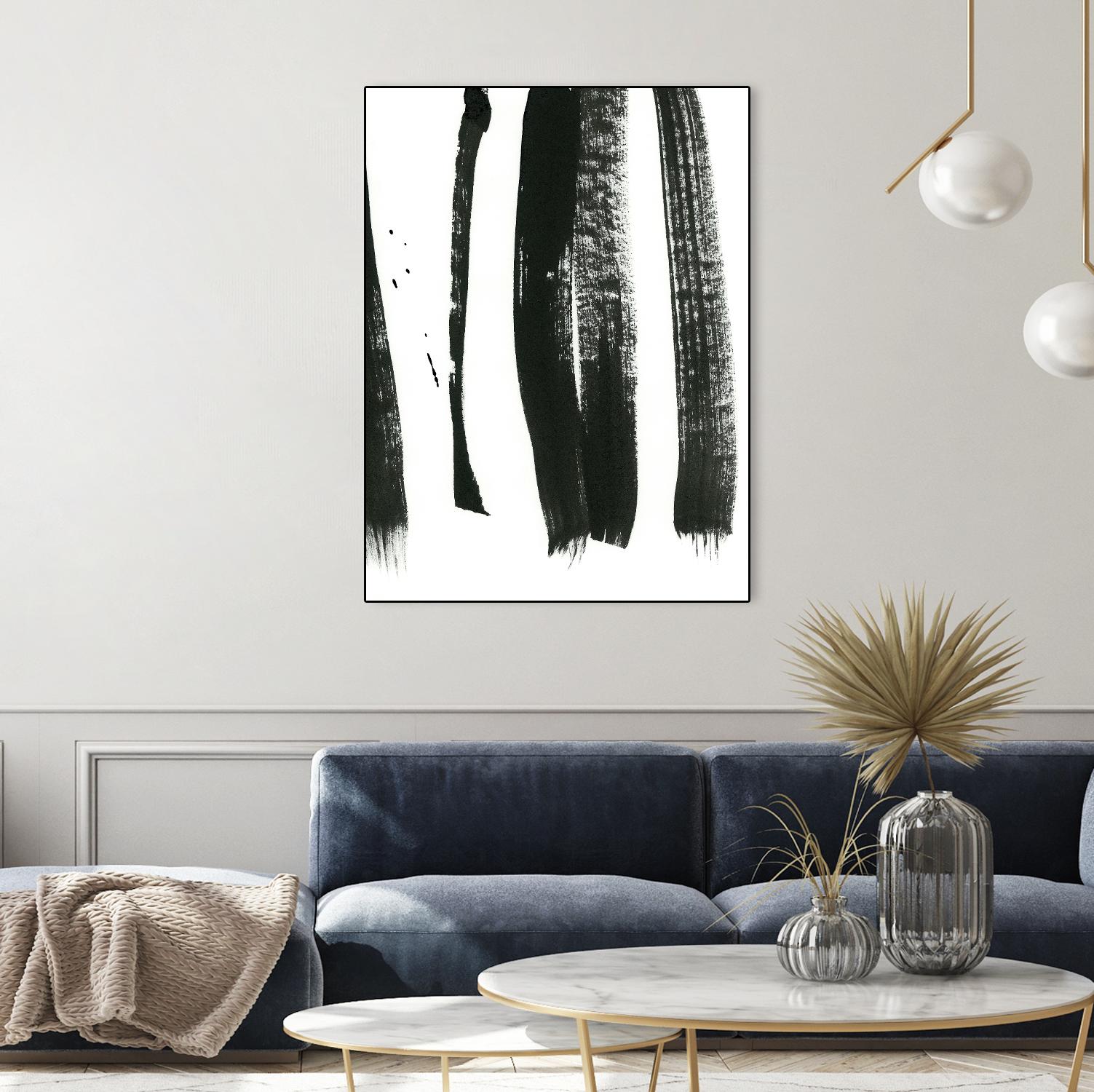 Black on White 3 by Iris Lehnhardt on GIANT ART - multicolor abstracts; contemporary