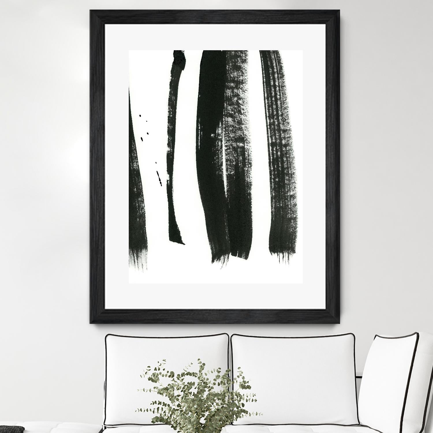 Black on White 3 by Iris Lehnhardt on GIANT ART - multicolor abstracts; contemporary