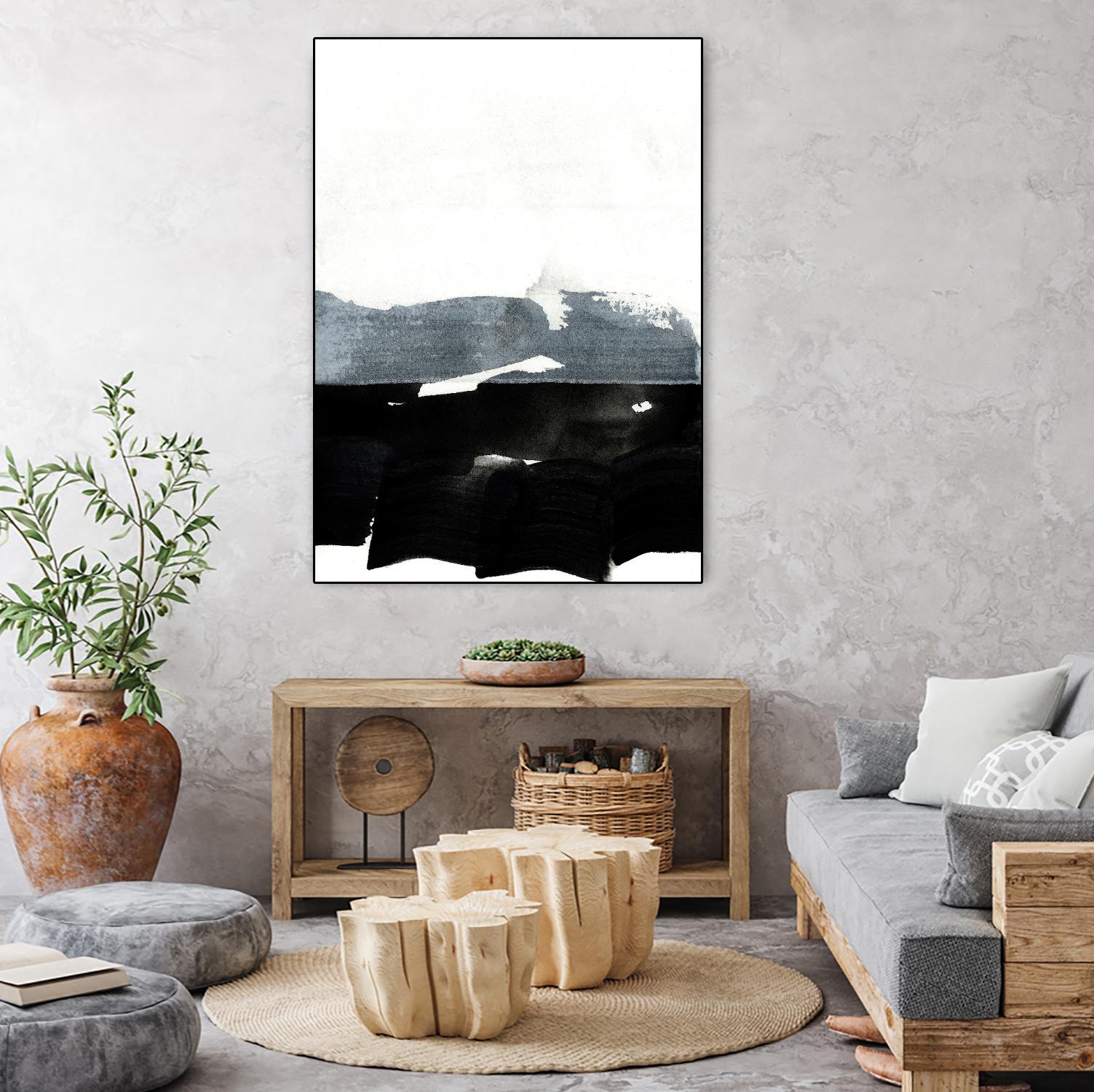 BW 02 by Iris Lehnhardt on GIANT ART - multicolor abstracts; contemporary