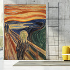The Scream by Edvard Munch on GIANT ART - multicolor museum; figurative