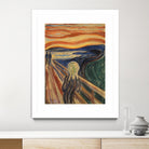 The Scream by Edvard Munch on GIANT ART - multicolor museum; figurative