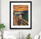 The Scream by Edvard Munch on GIANT ART - multicolor museum; figurative