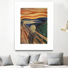 The Scream by Edvard Munch on GIANT ART - multicolor museum; figurative