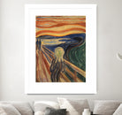 The Scream by Edvard Munch on GIANT ART - multicolor museum; figurative