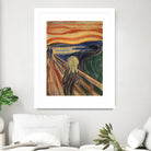 The Scream by Edvard Munch on GIANT ART - multicolor museum; figurative