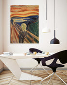 The Scream by Edvard Munch on GIANT ART - multicolor museum; figurative