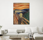 The Scream by Edvard Munch on GIANT ART - multicolor museum; figurative