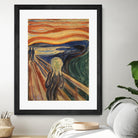 The Scream by Edvard Munch on GIANT ART - multicolor museum; figurative