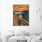 The Scream by Edvard Munch on GIANT ART - multicolor museum; figurative