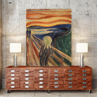 The Scream by Edvard Munch on GIANT ART - multicolor museum; figurative