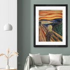 The Scream by Edvard Munch on GIANT ART - multicolor museum; figurative