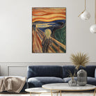 The Scream by Edvard Munch on GIANT ART - multicolor museum; figurative