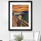 The Scream by Edvard Munch on GIANT ART - multicolor museum; figurative