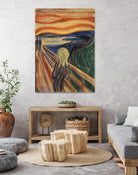 The Scream by Edvard Munch on GIANT ART - multicolor museum; figurative