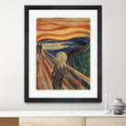 The Scream by Edvard Munch on GIANT ART - multicolor museum; figurative