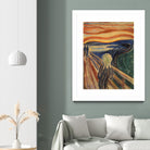 The Scream by Edvard Munch on GIANT ART - multicolor museum; figurative