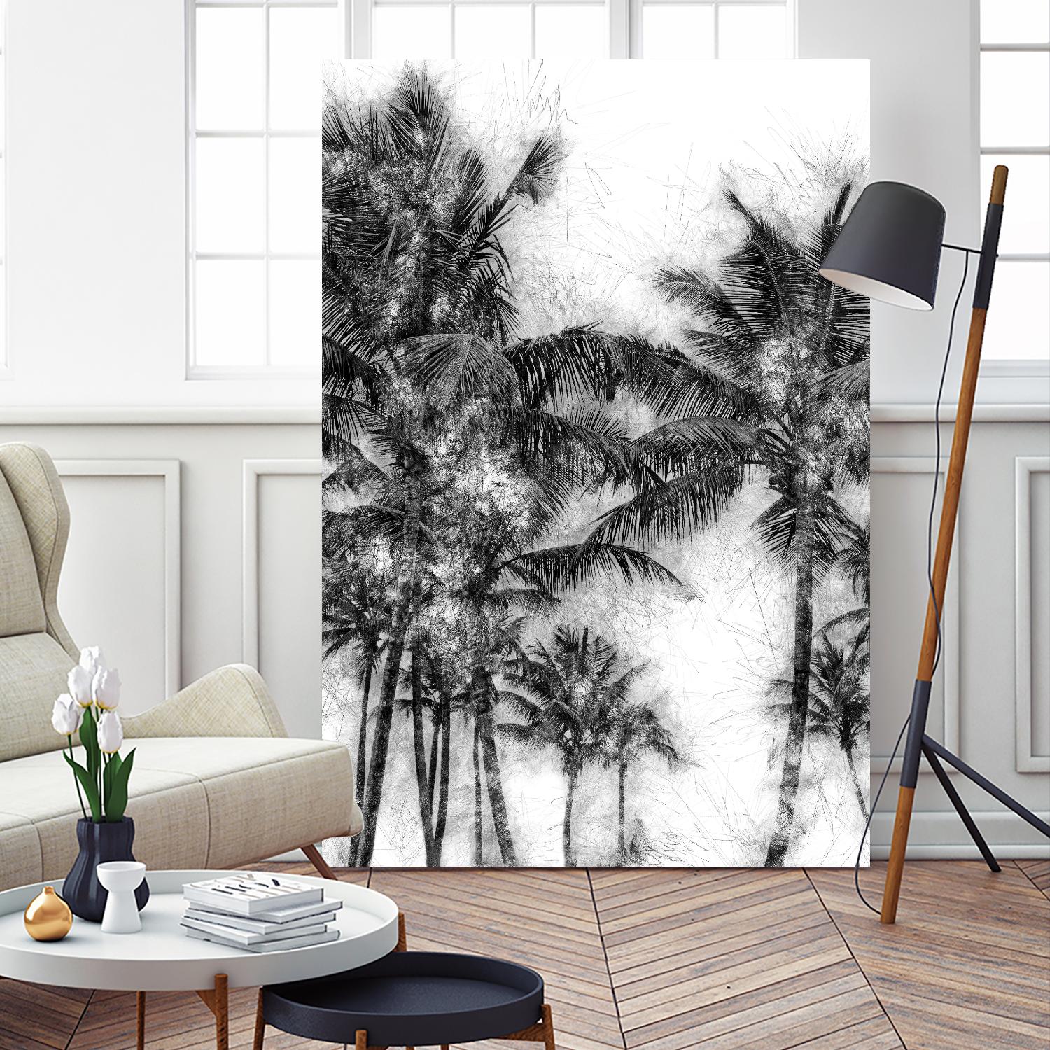 Dorado Palms 1 by Golie Miamee on GIANT ART - multicolor photography; landscapes