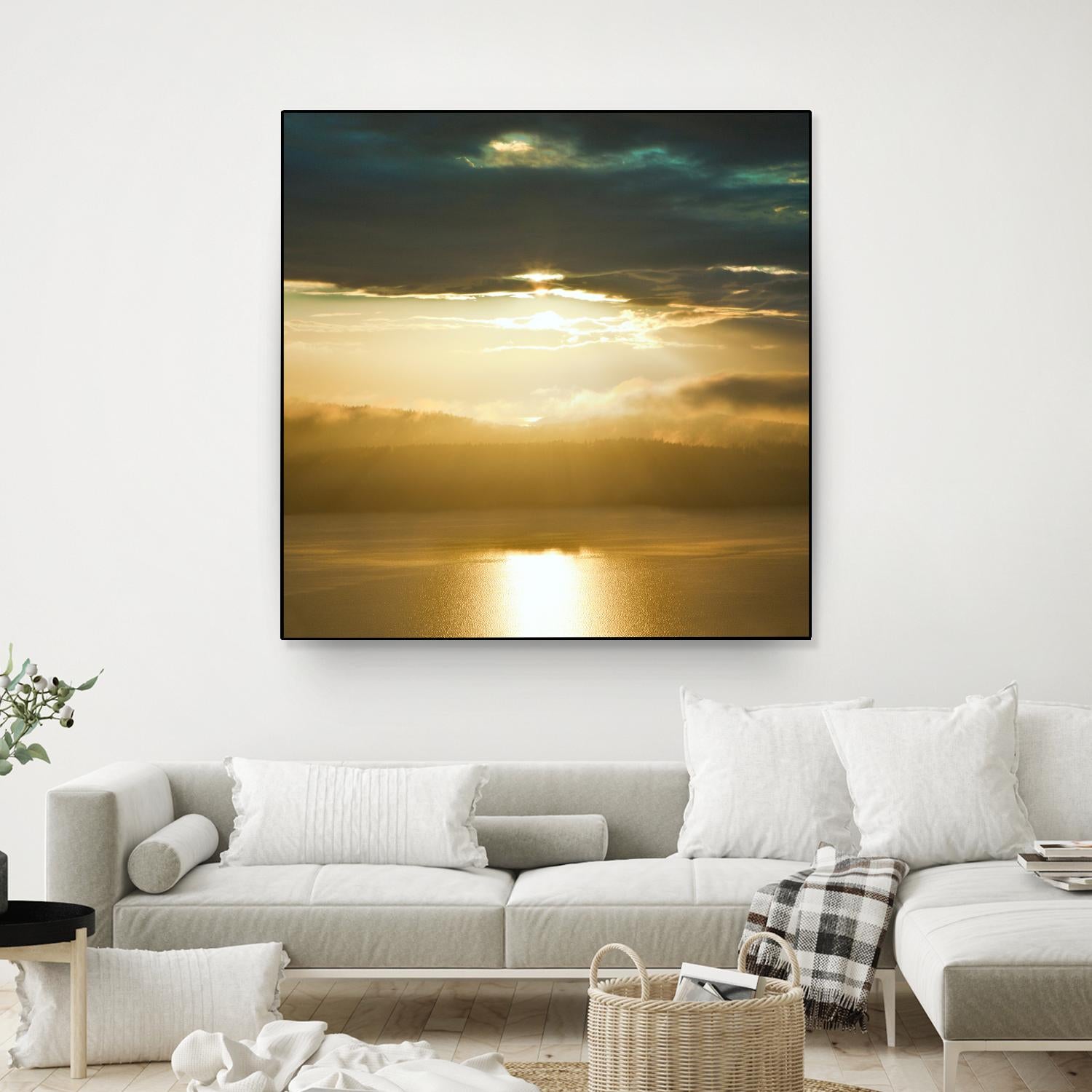 Orcas Sunset 1 by Golie Miamee on GIANT ART - multicolor photography; landscapes; coastal