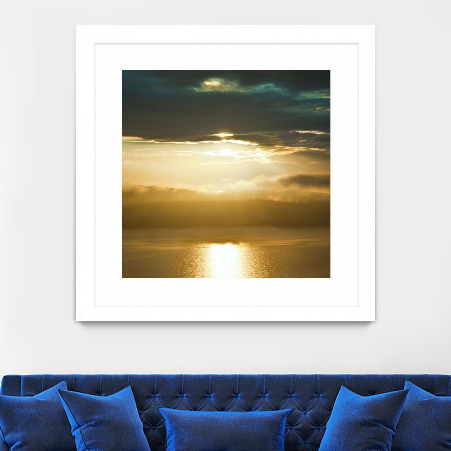 Orcas Sunset 1 by Golie Miamee on GIANT ART - multicolor photography; landscapes; coastal