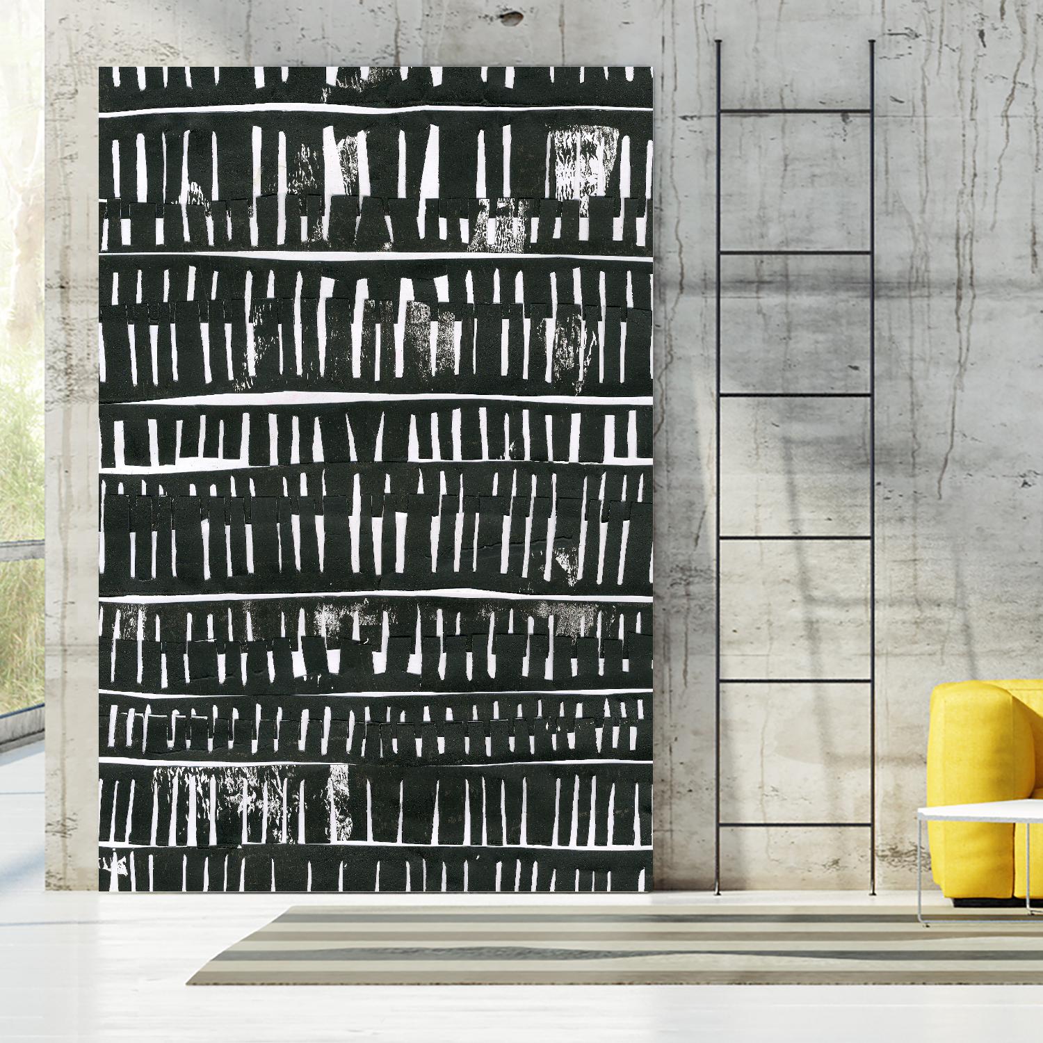 Black Collage by Morioke on GIANT ART - black,white abstracts, contemporary