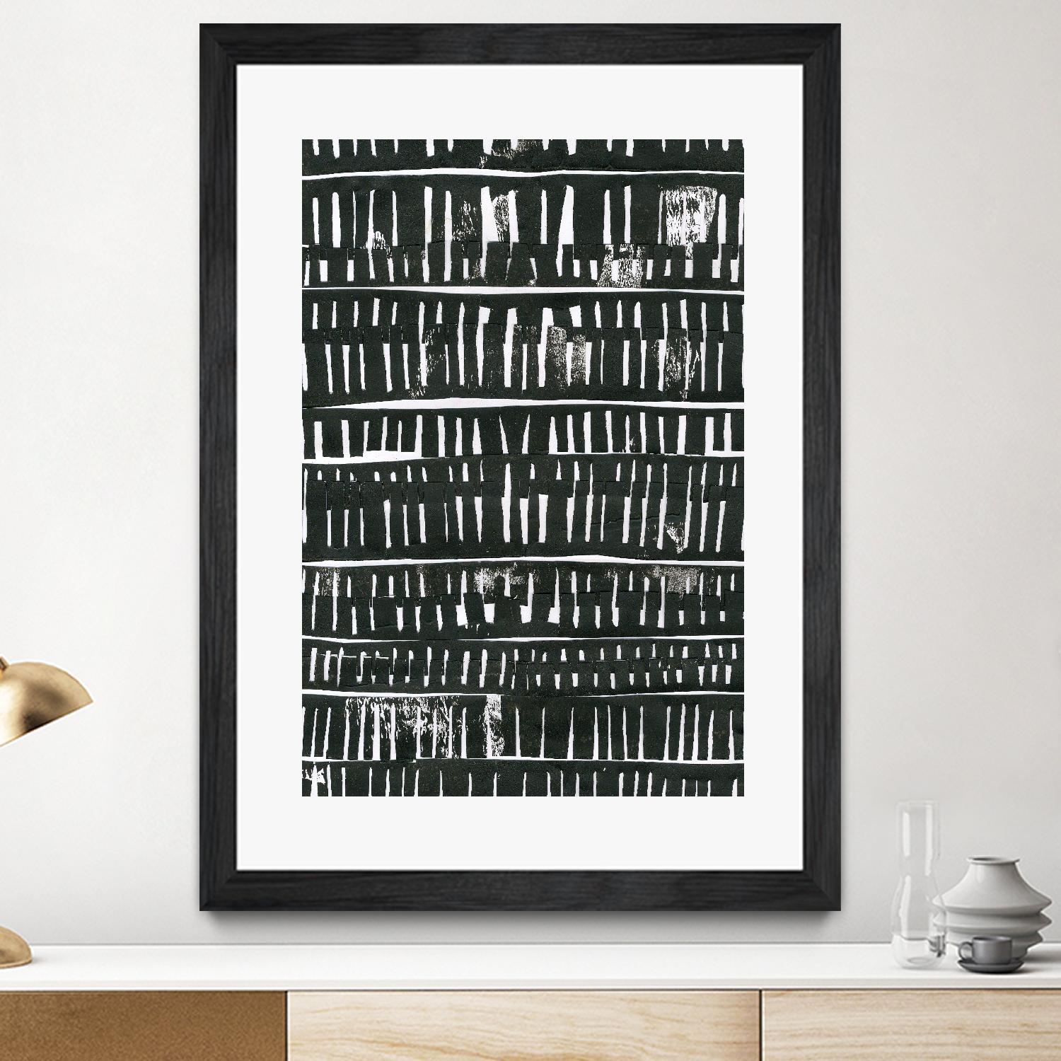 Black Collage by Morioke on GIANT ART - black,white abstracts, contemporary