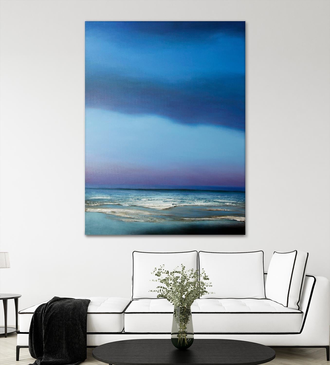 Blue Symphony by Michael Mote on GIANT ART - blue coastal, landscapes, beaches, ocean