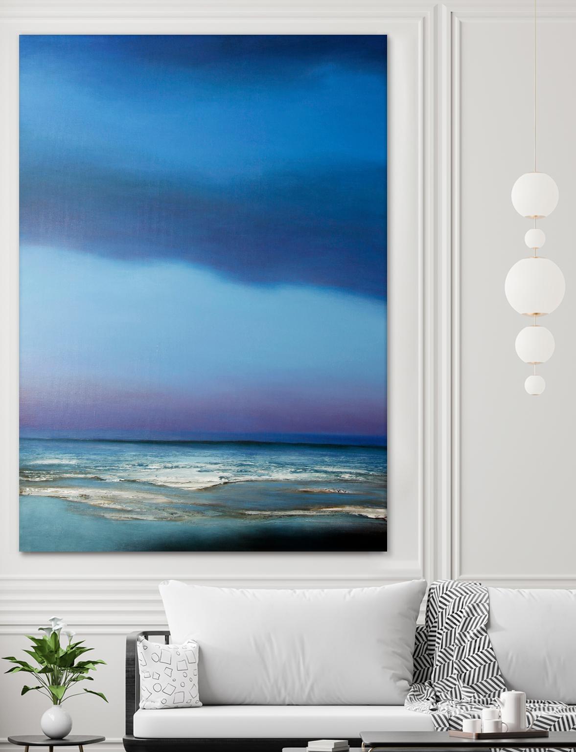 Blue Symphony by Michael Mote on GIANT ART - blue coastal, landscapes, beaches, ocean