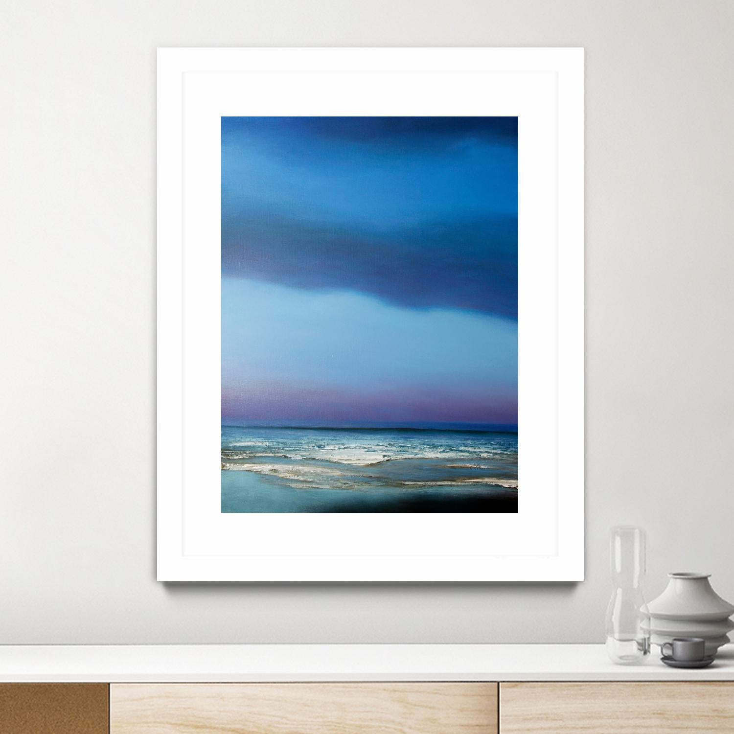 Blue Symphony by Michael Mote on GIANT ART - blue coastal, landscapes, beaches, ocean