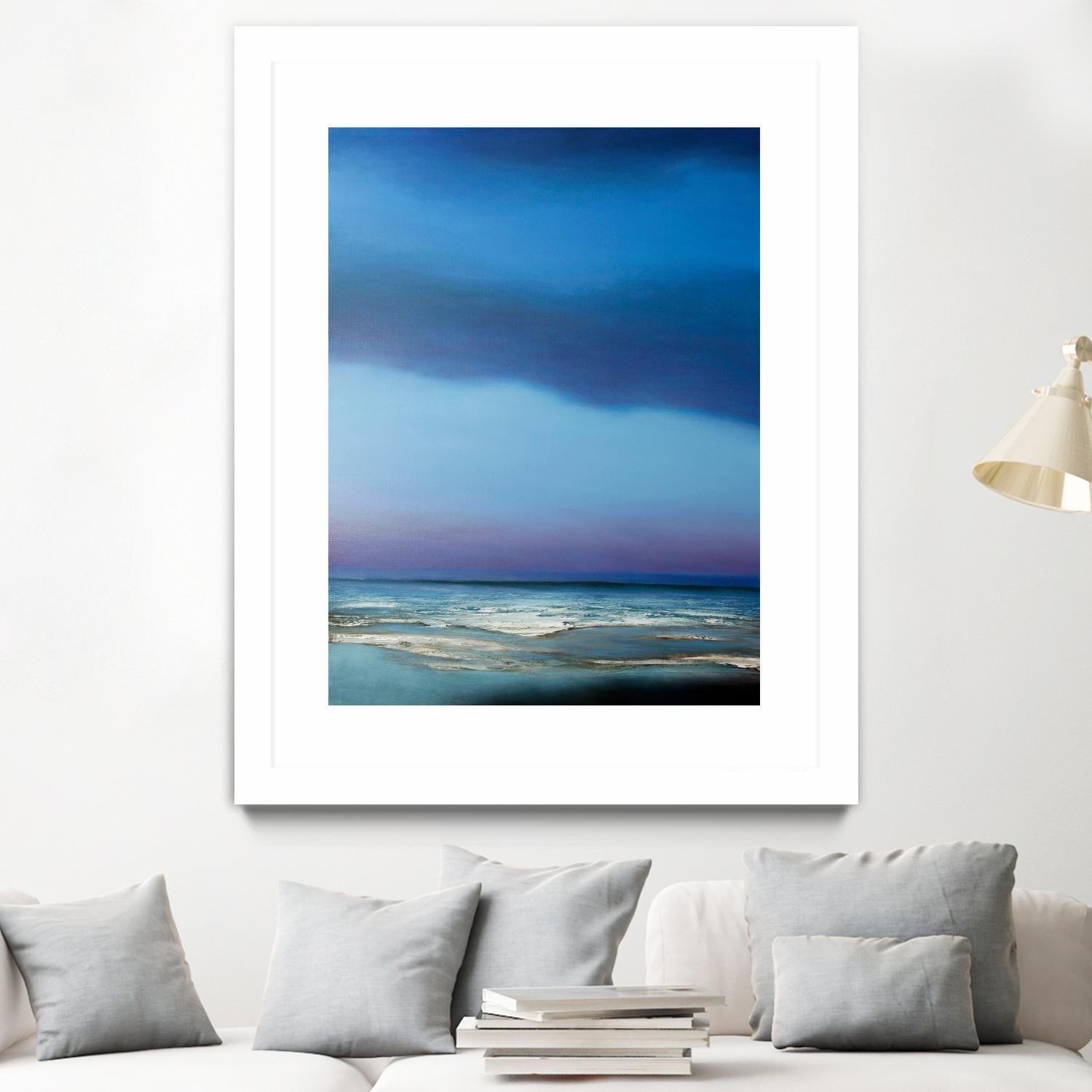 Blue Symphony by Michael Mote on GIANT ART - blue coastal, landscapes, beaches, ocean
