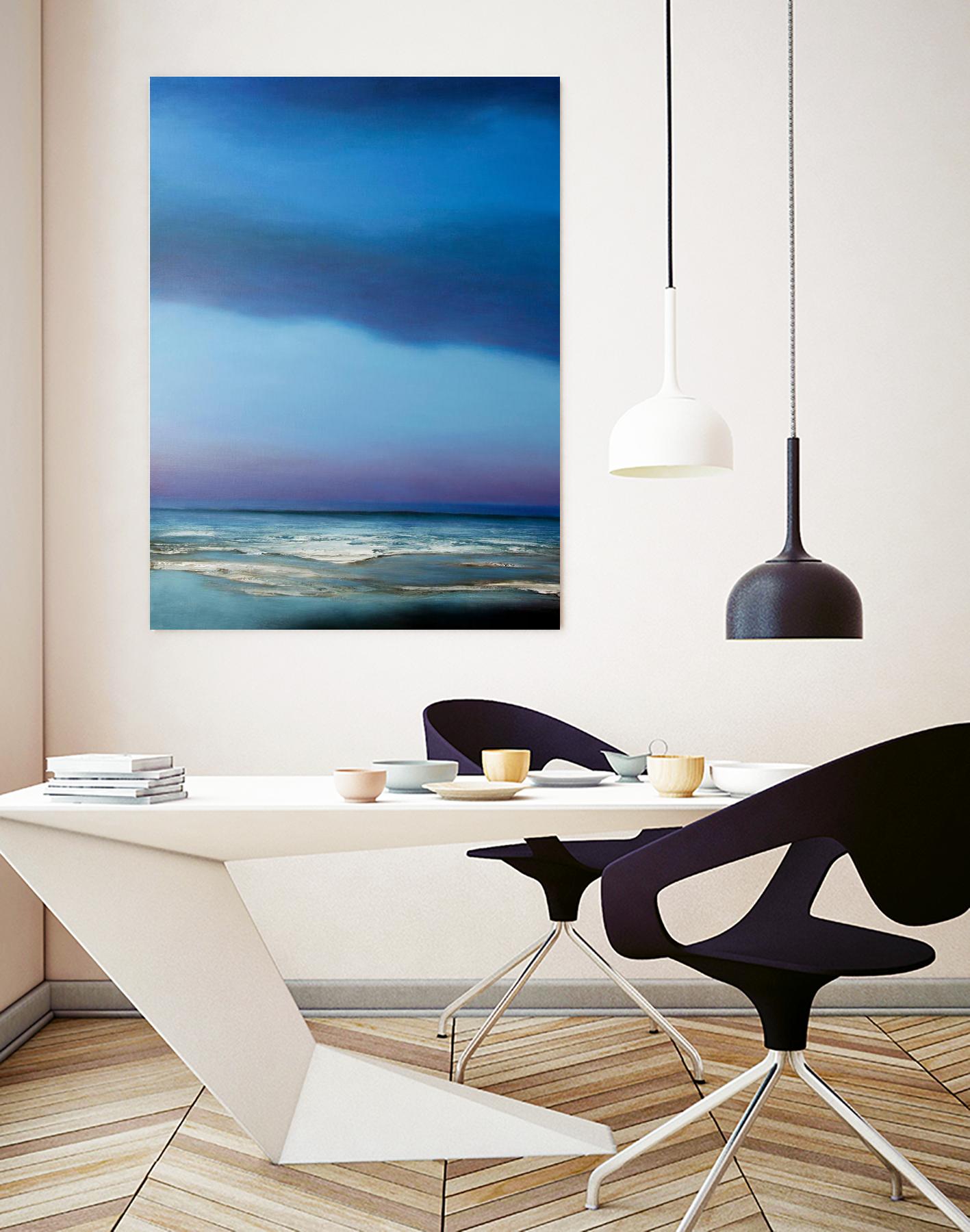 Blue Symphony by Michael Mote on GIANT ART - blue coastal, landscapes, beaches, ocean