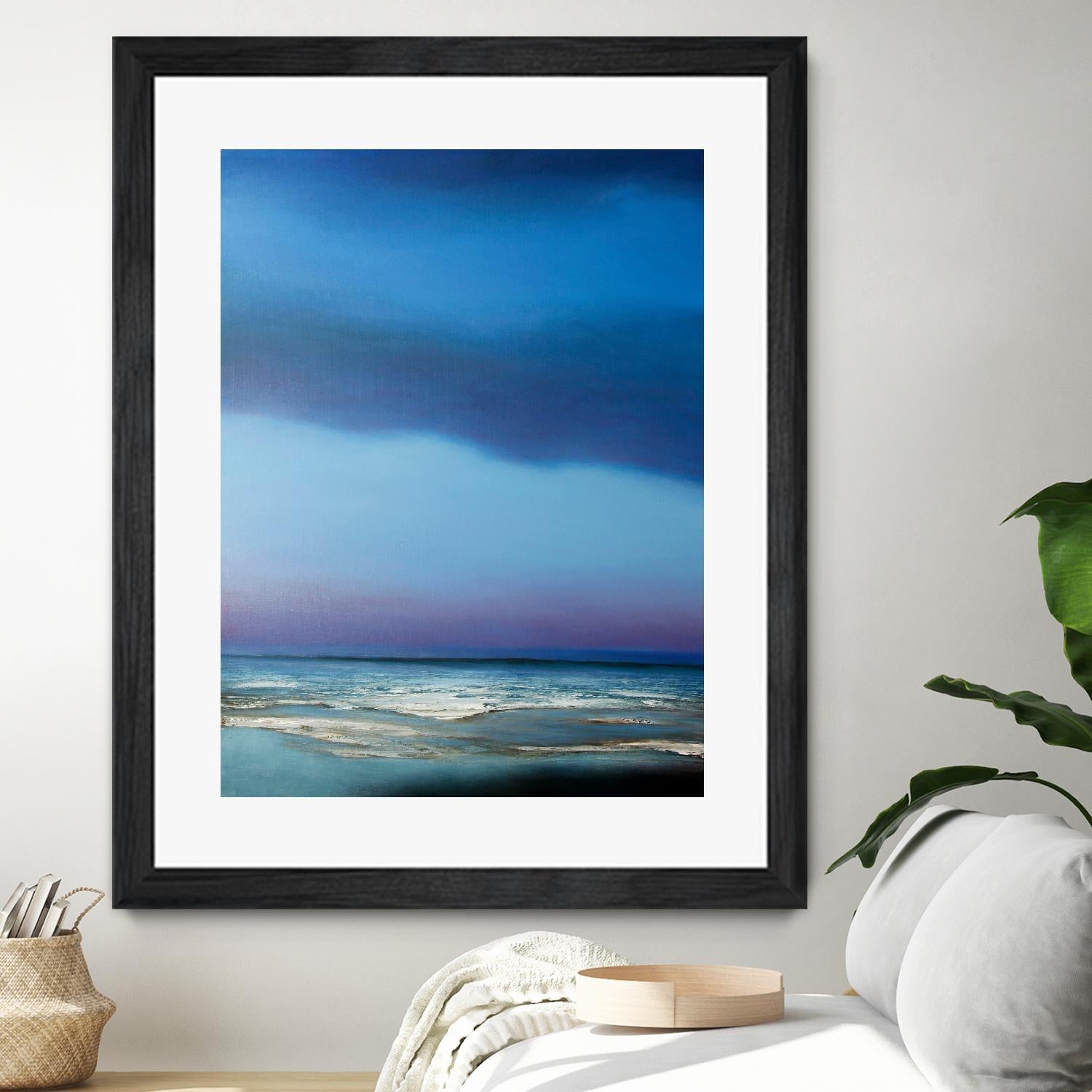 Blue Symphony by Michael Mote on GIANT ART - blue coastal, landscapes, beaches, ocean