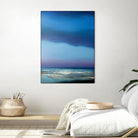 Blue Symphony by Michael Mote on GIANT ART - blue coastal, landscapes, beaches, ocean