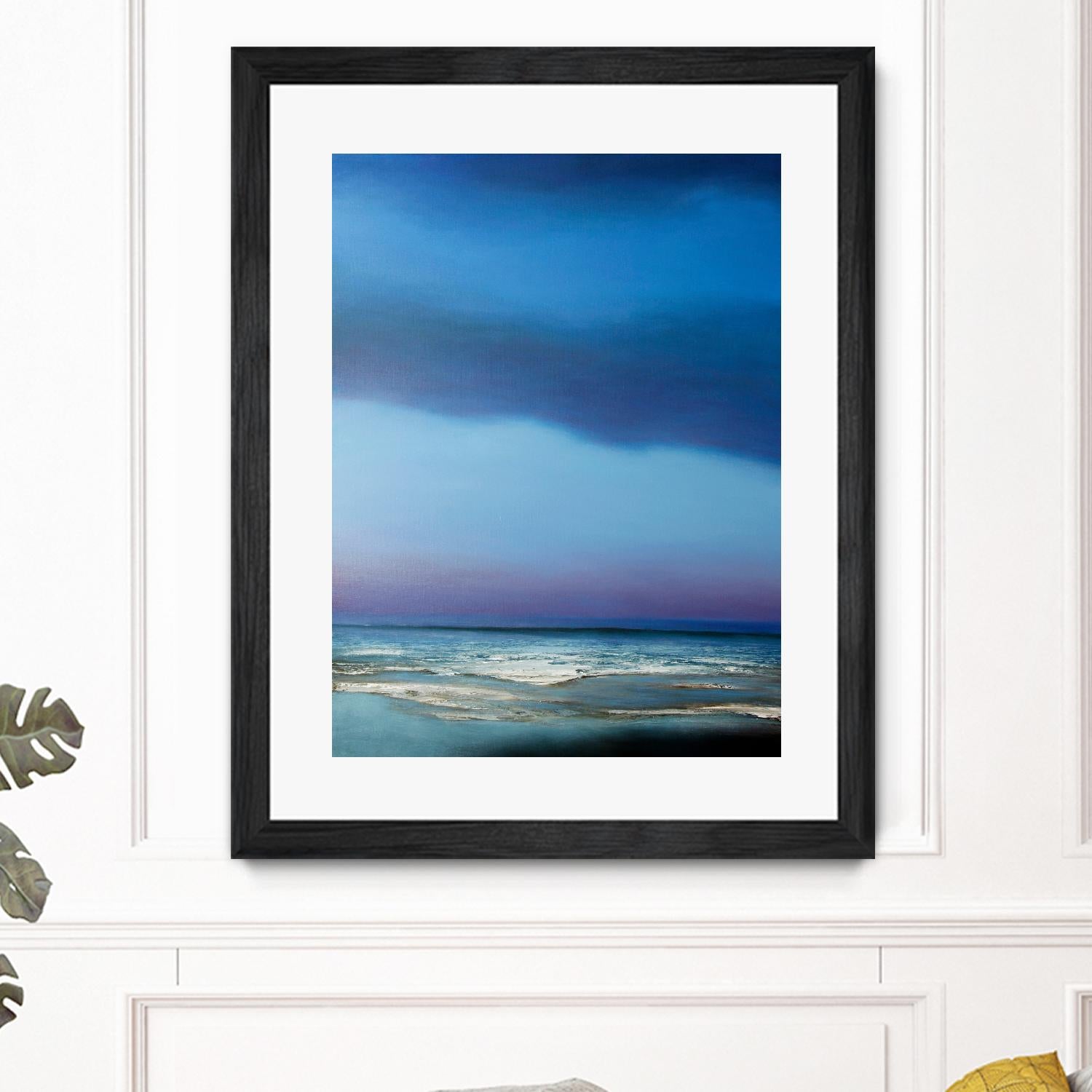 Blue Symphony by Michael Mote on GIANT ART - blue coastal, landscapes, beaches, ocean
