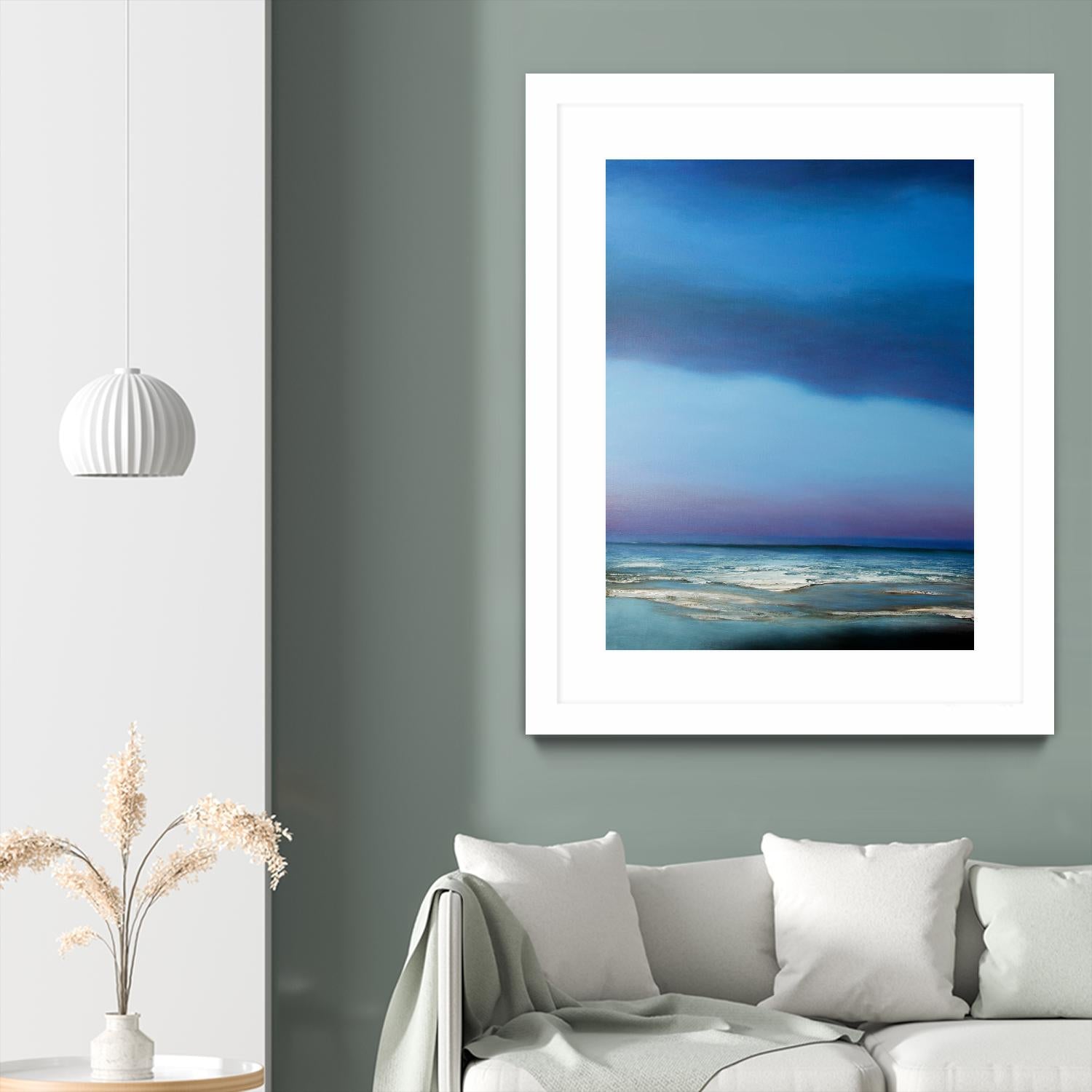 Blue Symphony by Michael Mote on GIANT ART - blue coastal, landscapes, beaches, ocean