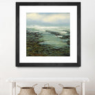 Shallow Reef by Michael Mote on GIANT ART - green coastal, landscapes, beaches, ocean