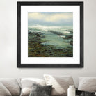 Shallow Reef by Michael Mote on GIANT ART - green coastal, landscapes, beaches, ocean