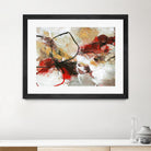 Flower Fall by Design Fabrikken on GIANT ART - multi abstracts, contemporary, floral/still life