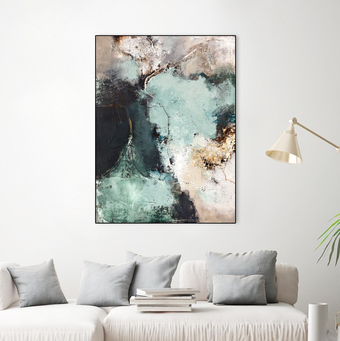 Great Green by Design Fabrikken on GIANT ART - multi abstracts