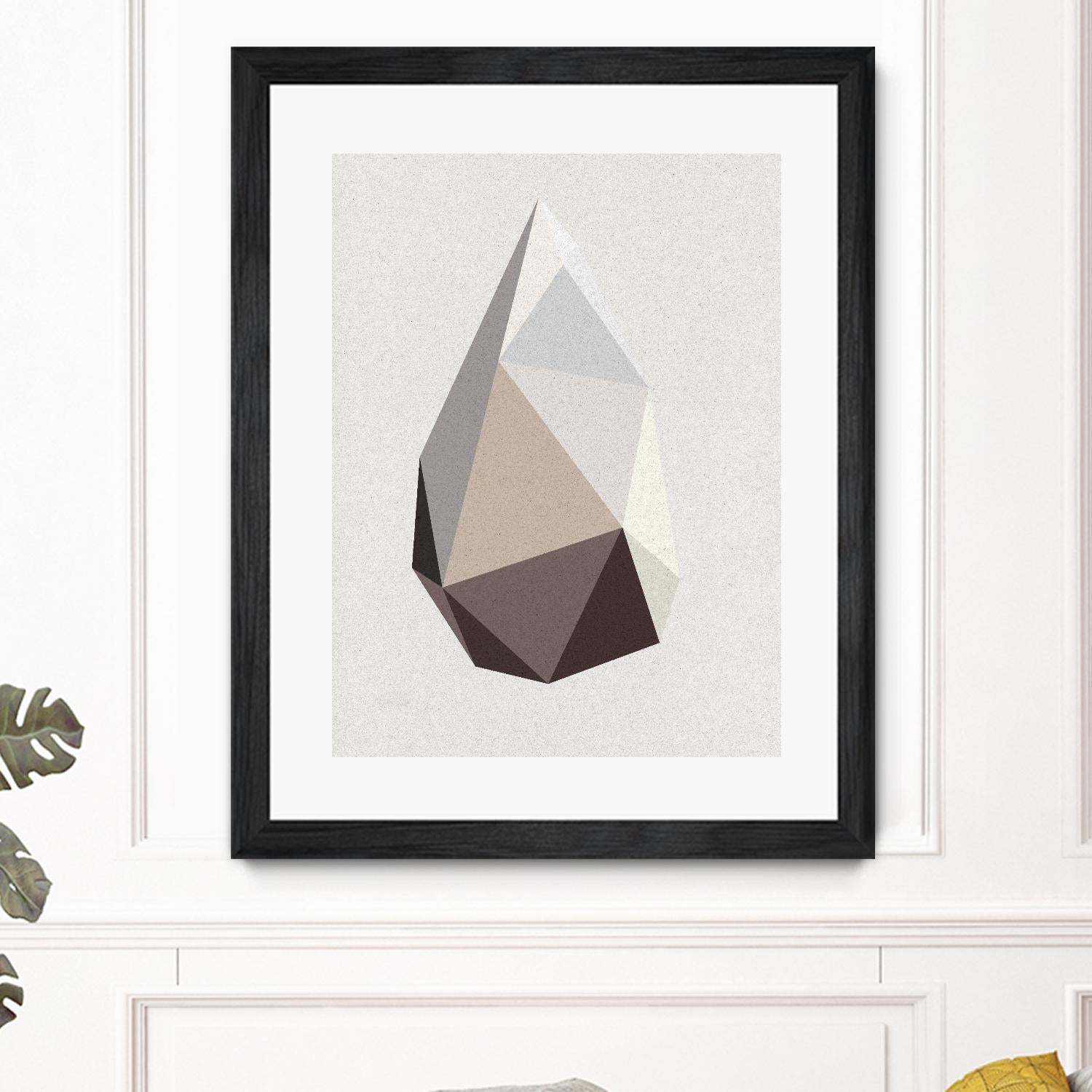 Rock 1 by Design Fabrikken on GIANT ART - brown abstracts, contemporary