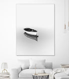 Solemn by Design Fabrikken on GIANT ART - black,white coastal, landscapes, photography, boats, waterways