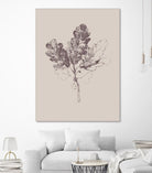 Botanica 3 by Design Fabrikken on GIANT ART - pink floral/still life, botanical, leaves
