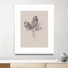 Botanica 3 by Design Fabrikken on GIANT ART - pink floral/still life, botanical, leaves