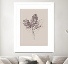 Botanica 3 by Design Fabrikken on GIANT ART - pink floral/still life, botanical, leaves