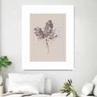 Botanica 3 by Design Fabrikken on GIANT ART - pink floral/still life, botanical, leaves